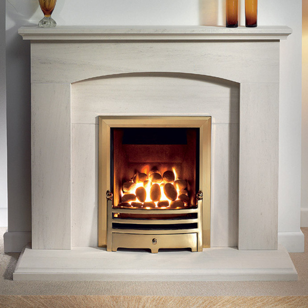 Gallery Cartmel Portuguese Limestone Fireplace Suite