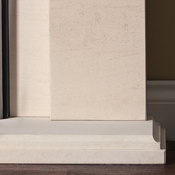 Gallery Cartmel Portuguese Limestone Fireplace Suite