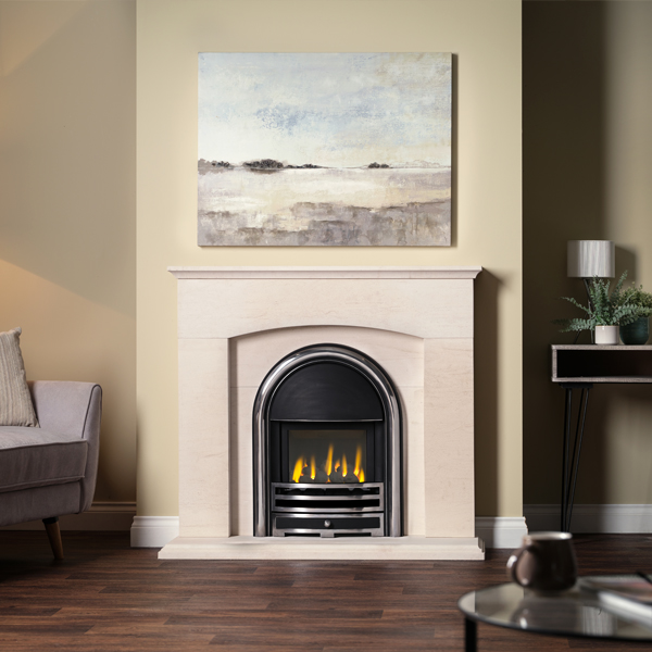 Gallery Cartmel Portuguese Limestone Fireplace Suite