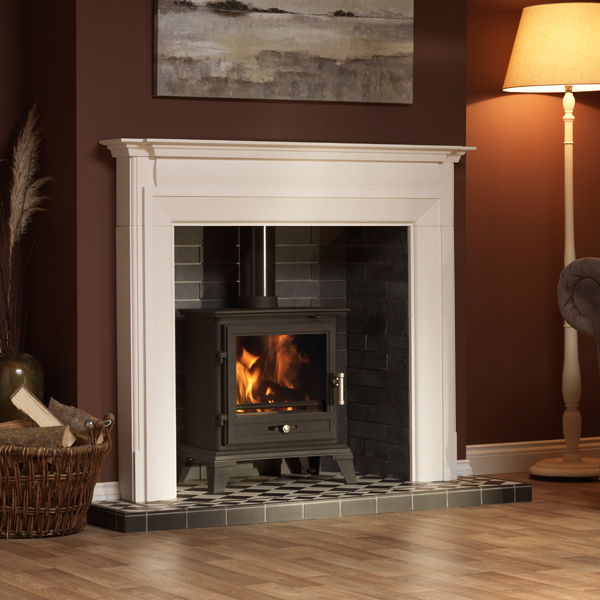 Gallery Classic 8 Eco Design Multi-Fuel Stove - Black