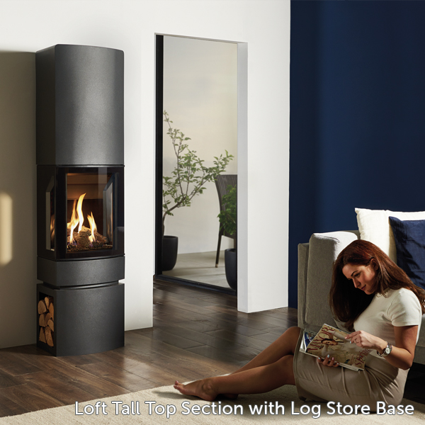 Gazco Loft Balanced Flue Gas Stove