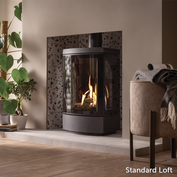 Gazco Loft Balanced Flue Gas Stove