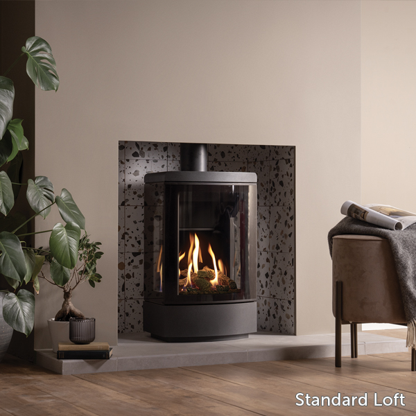 Gazco Loft Balanced Flue Gas Stove