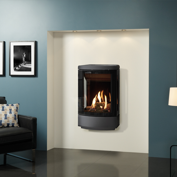 Gazco Loft Wall Mounted Balanced Flue Gas Stove