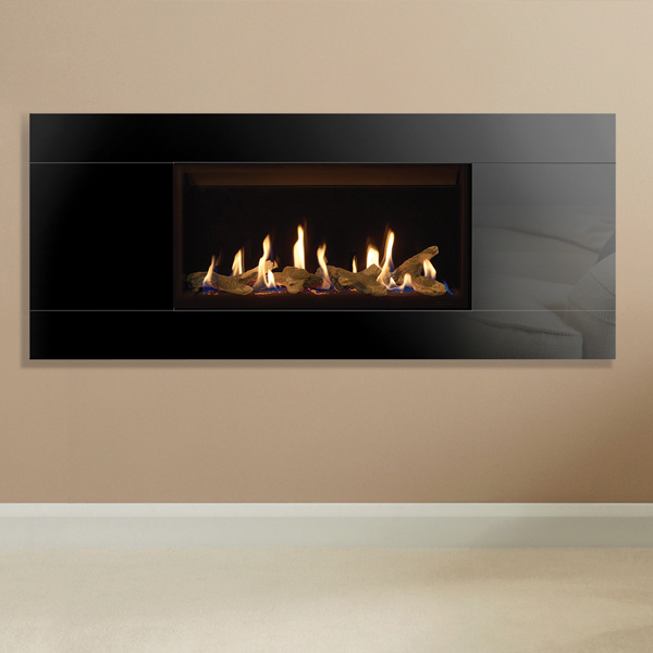 Gazco Studio Slimline Glass Balanced Flue Gas Fire