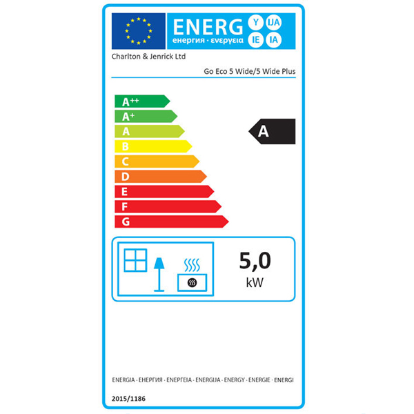 Go Eco 5kW Wide Multi-Fuel Stove