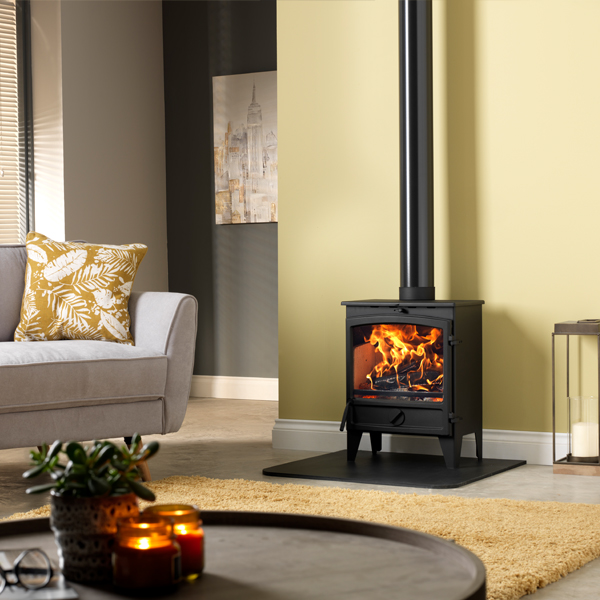 Go Eco 5kW Highline Plus Wide Multi-Fuel Stove