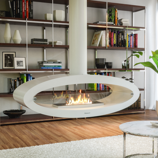 Henley Budapest Ceiling Hung Bioethanol Fire