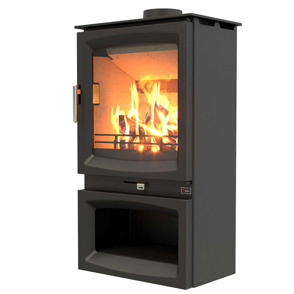 Henley Burnbright 5kW Eco with Logstore Wood Burning Stove