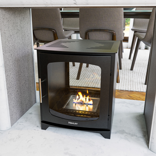 Henley Hazelwood Double Sided Bioethanol Stove