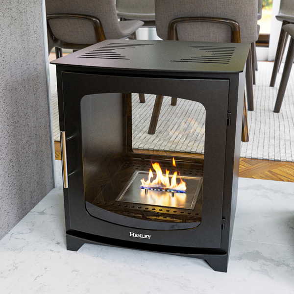 Henley Hazelwood Double Sided Bioethanol Stove