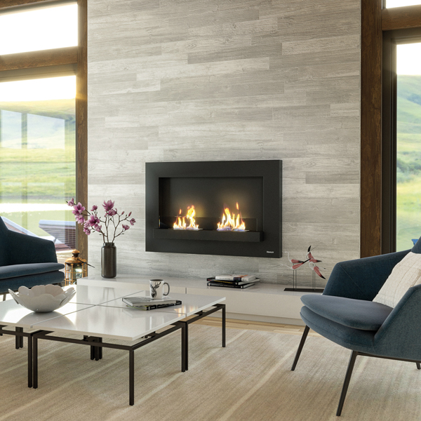 Henley London Wall Mounted Bioethanol Fire