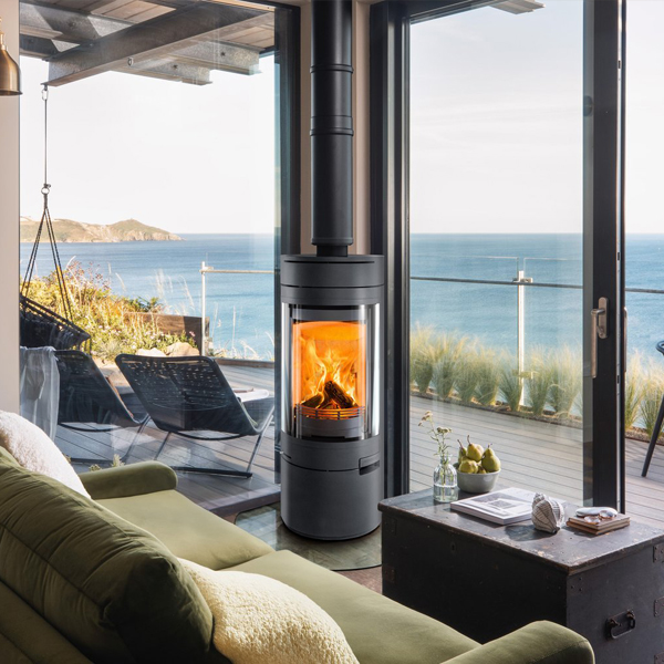 Radial Wood Burning Stove from Halo Stoves