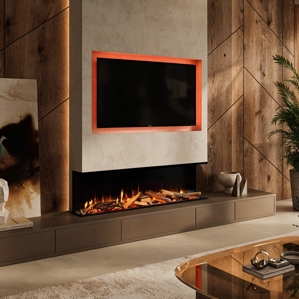 Charlton & Jenrick iRange i1500e Deep Electric Fire