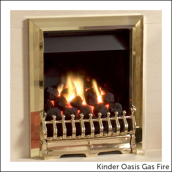 Kinder Oasis Gas Fire