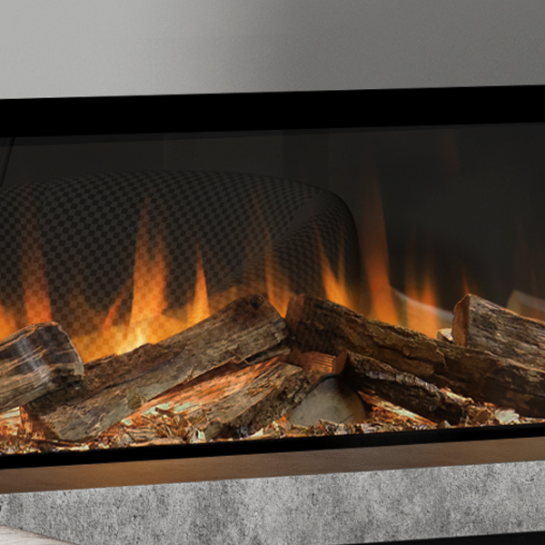 Aura Fires Kinver SL 1000 1-2-3 Sided Electric Fire