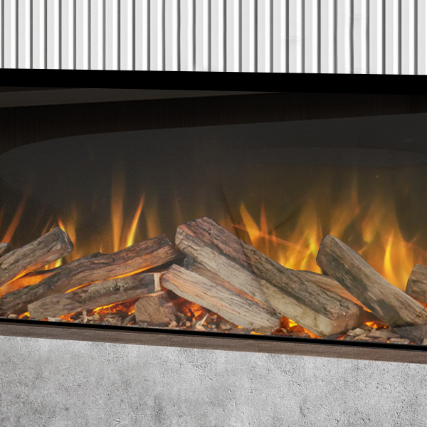 Aura Fires Kinver SL 1500 1-2-3 Sided Electric Fire