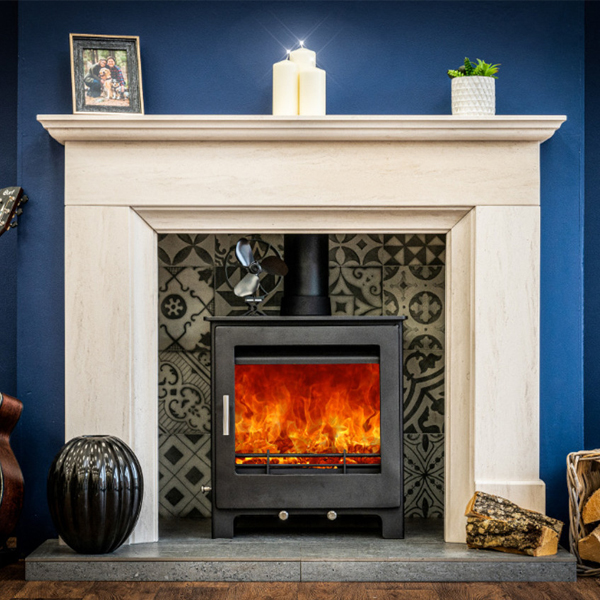 Woodford Lowry 5XL Widescreen Multi-Fuel Stove