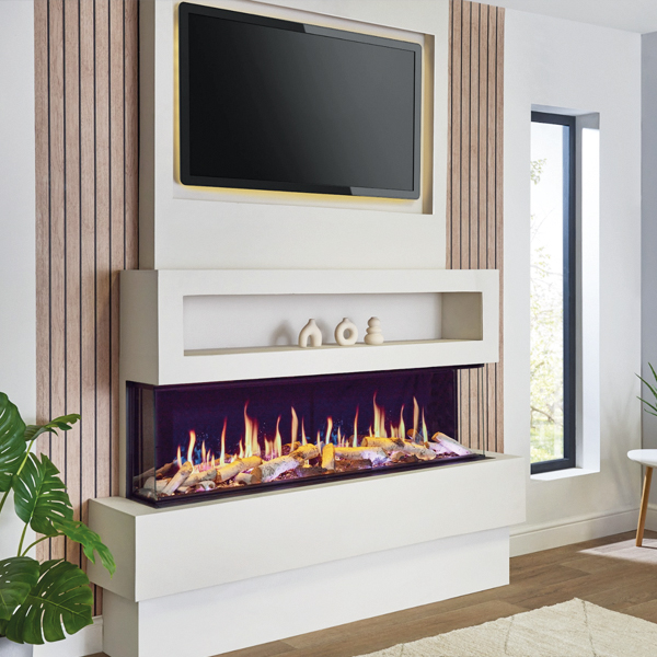 Charlton & Jenrick Luminosa 150 LCD Electric Fire