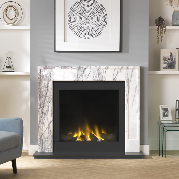Penman Allora Lilac Marble Fireplace