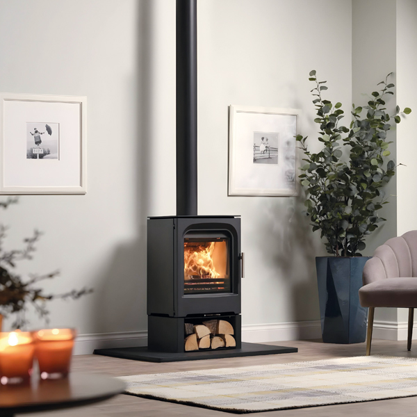 Purevision BPV5 Countryman Slimline 5kW Multi-Fuel Stove