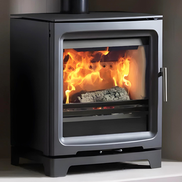 Purevision BPV5W Wide Slimline 5kW Multi-Fuel Stove