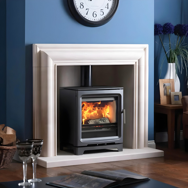 Purevision BPV5W Wide Slimline 5kW Multi-Fuel Stove