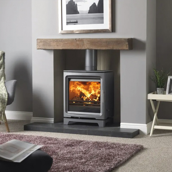 Purevision BPV5W Wide Slimline 5kW Multi-Fuel Stove