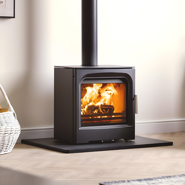 Purevision BPV5W Countryman Wide Slimline 5kW Multi-Fuel Stove