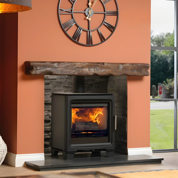 Purevision BPV5W Wide 5kW Multi-Fuel Stove