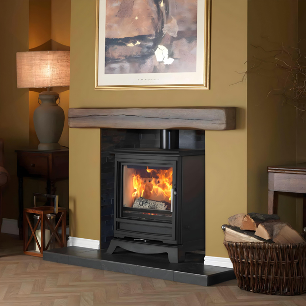 Purevision CPV5W Classic Wide Slimline 5kW Multi-Fuel Stove