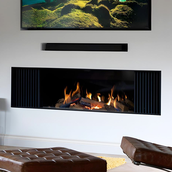 Wildfire Ravel 1720 Media Wall Balanced Flue Gas Fire