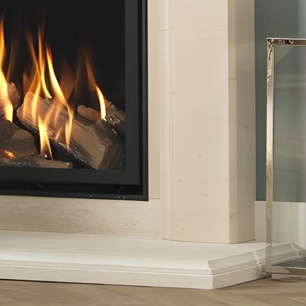 Wildfire Ravel 750 Asti Limestone Gas Fire Suite