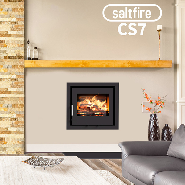 Saltfire CS7 Multi-Fuel Inset Cassette Stove