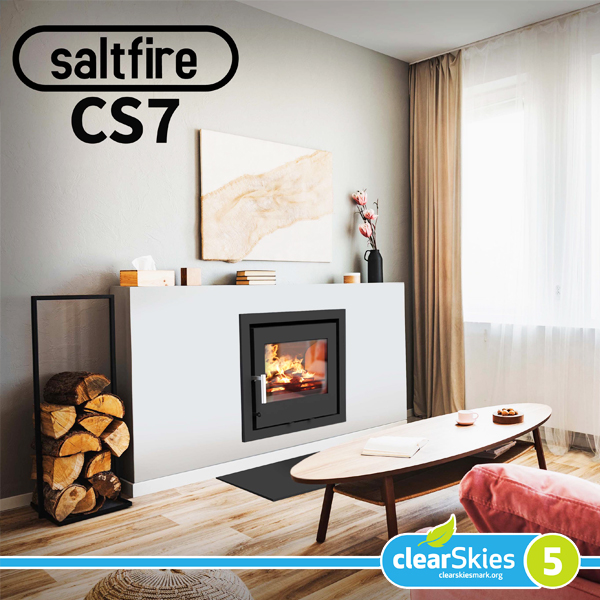 Saltfire CS7 Multi-Fuel Inset Cassette Stove