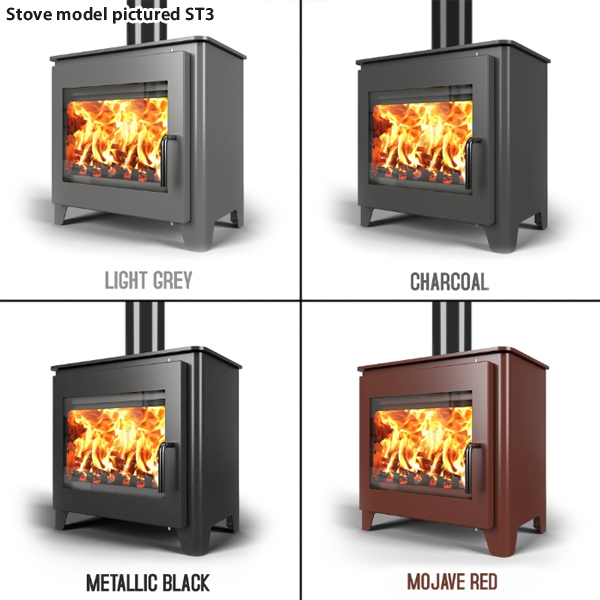 Saltfire ST-X Wide Wood Burning / Multi-Fuel Stove