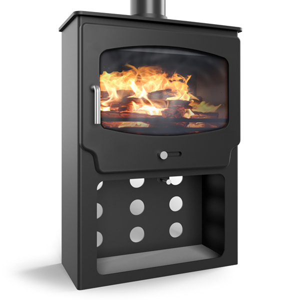 Saltfire ST-X Wide Tall Wood Burning / Multi-Fuel Stove