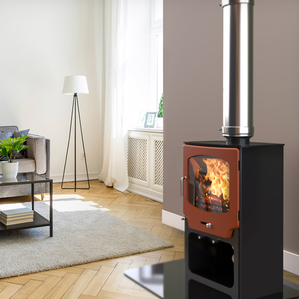 Saltfire ST-X8 Tall Multi-Fuel Stove