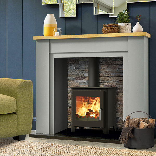 Saltfire ST1 Vision Wood Burning Stove | Flames.co.uk