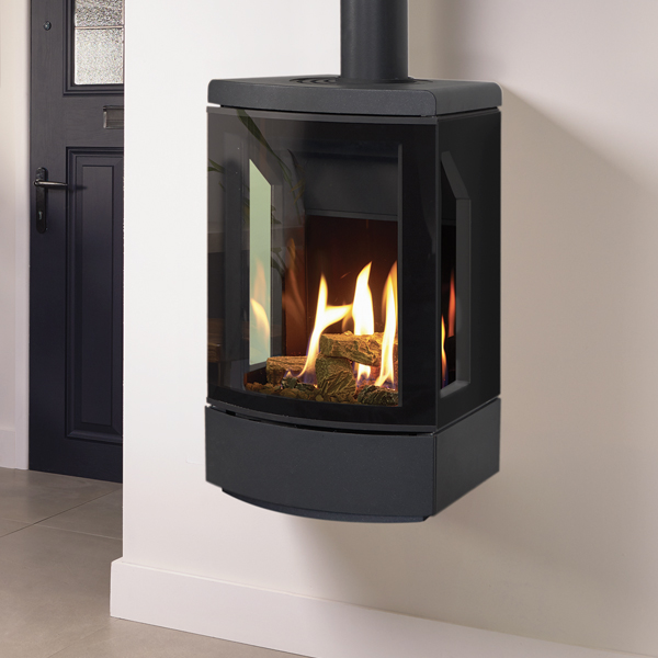 Gazco Loft Wall Mounted Balanced Flue Gas Stove