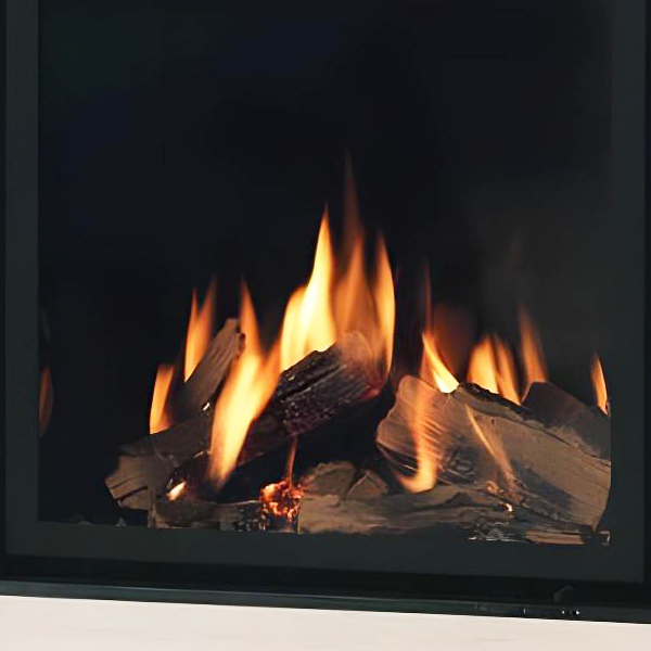 Wildfire Ravel 600BF Asti Limestone Balanced Flue Gas Fire Suite