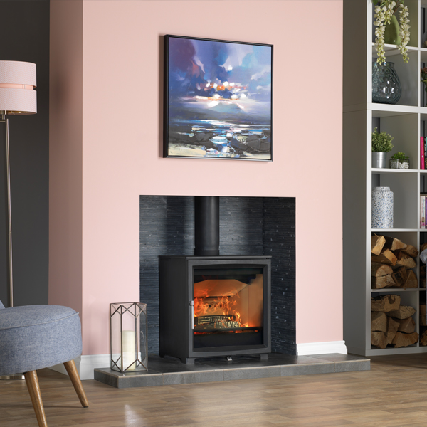 Fireline Woodtec 5WD Wide Deep Wood Burning Stove