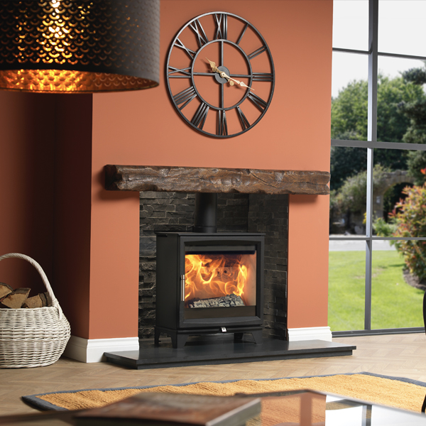 Fireline Woodtec 5XW Extra Wide Wood Burning Stove