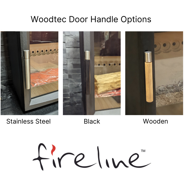 Fireline Woodtec 5W Wide Style Wood Burning Stove