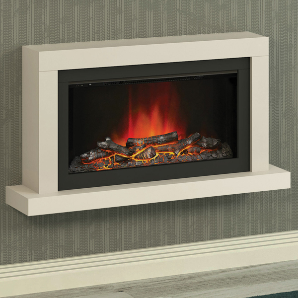 Be Modern Elyce Wall Mounted Electric Fireplace Suite Uk