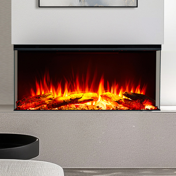 BlazeBright Oxford Deep Lux 900 1-2-3 Sided Electric Fire