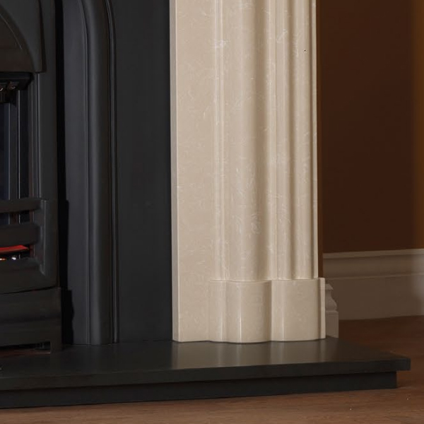 Cast Tec Hexham Marble Fireplace Uk