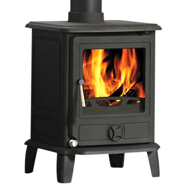 Cast Tec Puma 5 Wood Burning / Multi-Fuel Stove | Flames.co.uk