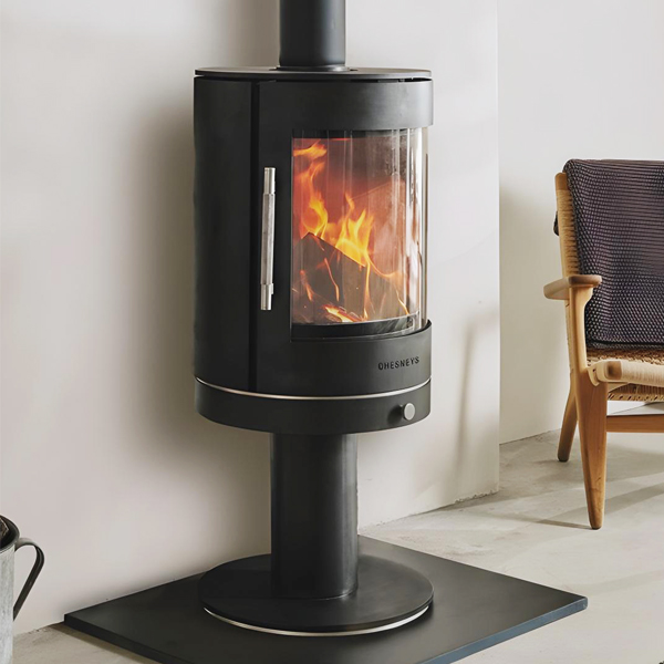 Chesneys Solstice 5WS Pedestal Wood Burning Stove