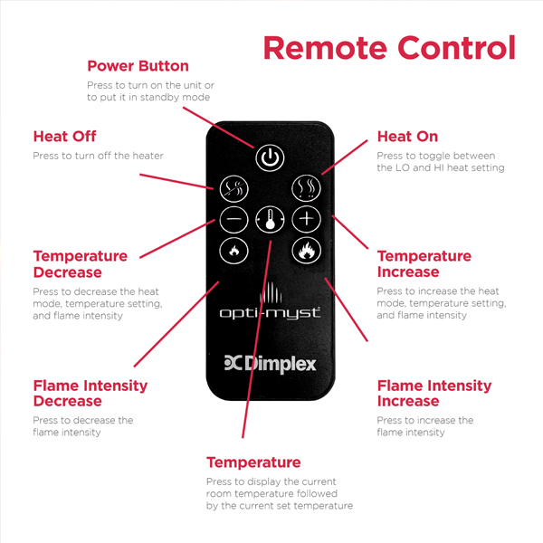 Dimplex Bayport Optimyst Electric Stove | Flames.co.uk